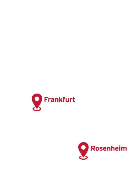 Deutschland-Karte mit